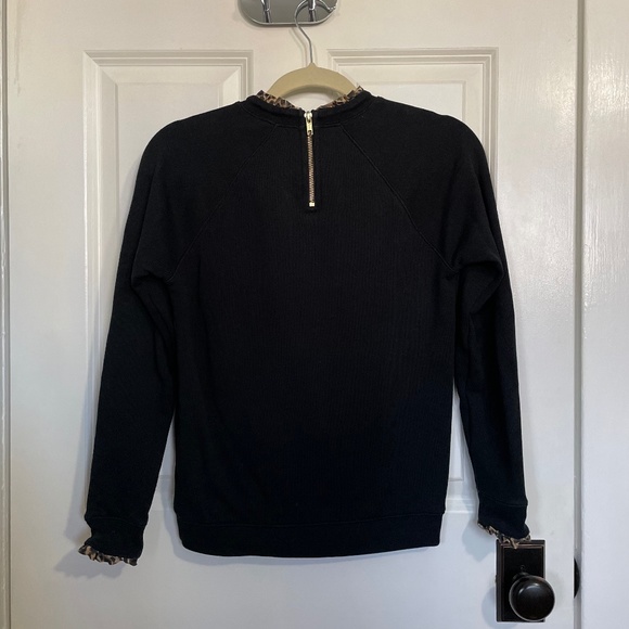 J Crew Ruffleneck Pullover Sweatshirt - Picture 4 of 5